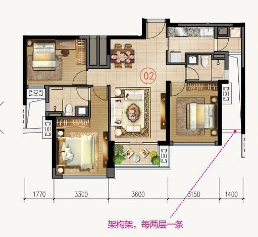 嫩草蜜桃在线视频陶家装：佛山合景新鸿基·泷景100㎡新中式蜜桃APP污污污下载效果鉴赏